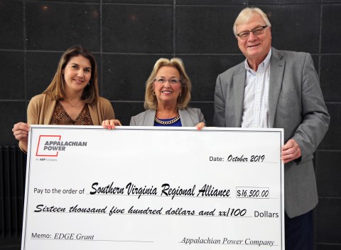 Appalachian Power Awards Grant To SVRA To Market The Southern Virginia Region