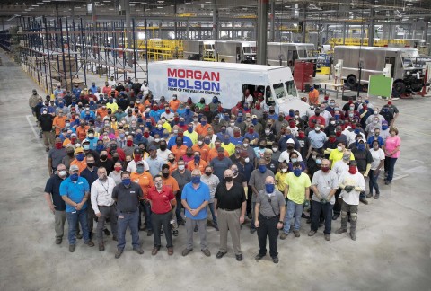 Morgan Olson’s Virginia plant delivering jobs and step vans on time, as promised.
