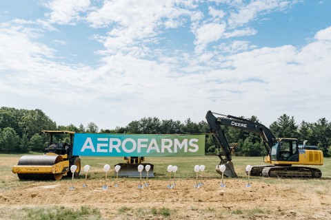 AeroFarms Breaks Ground on World’s Largest and Most Technologically Advanced Aeroponic Indoor Vertical Farm
