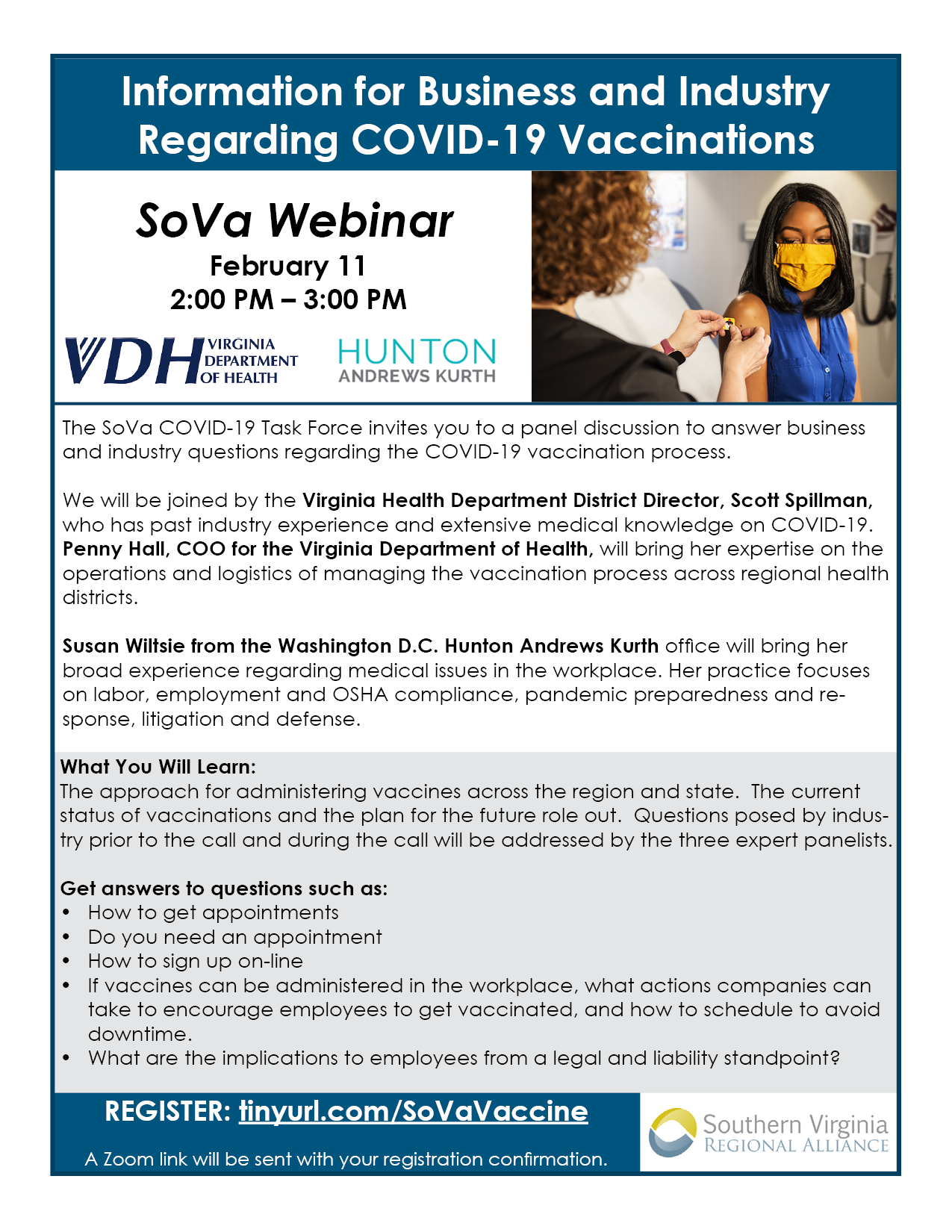 COVID Vaccinations for Business and Industry